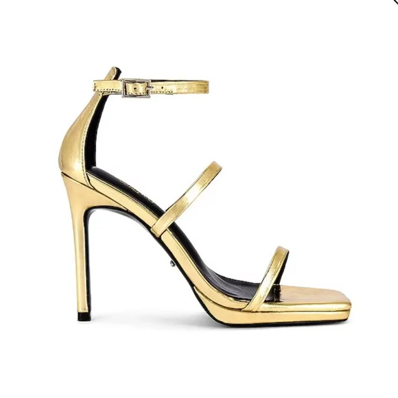 Tony Bianco Shoes - TONY BIANCO Forza Sandal in Gold Foil NWT size 7